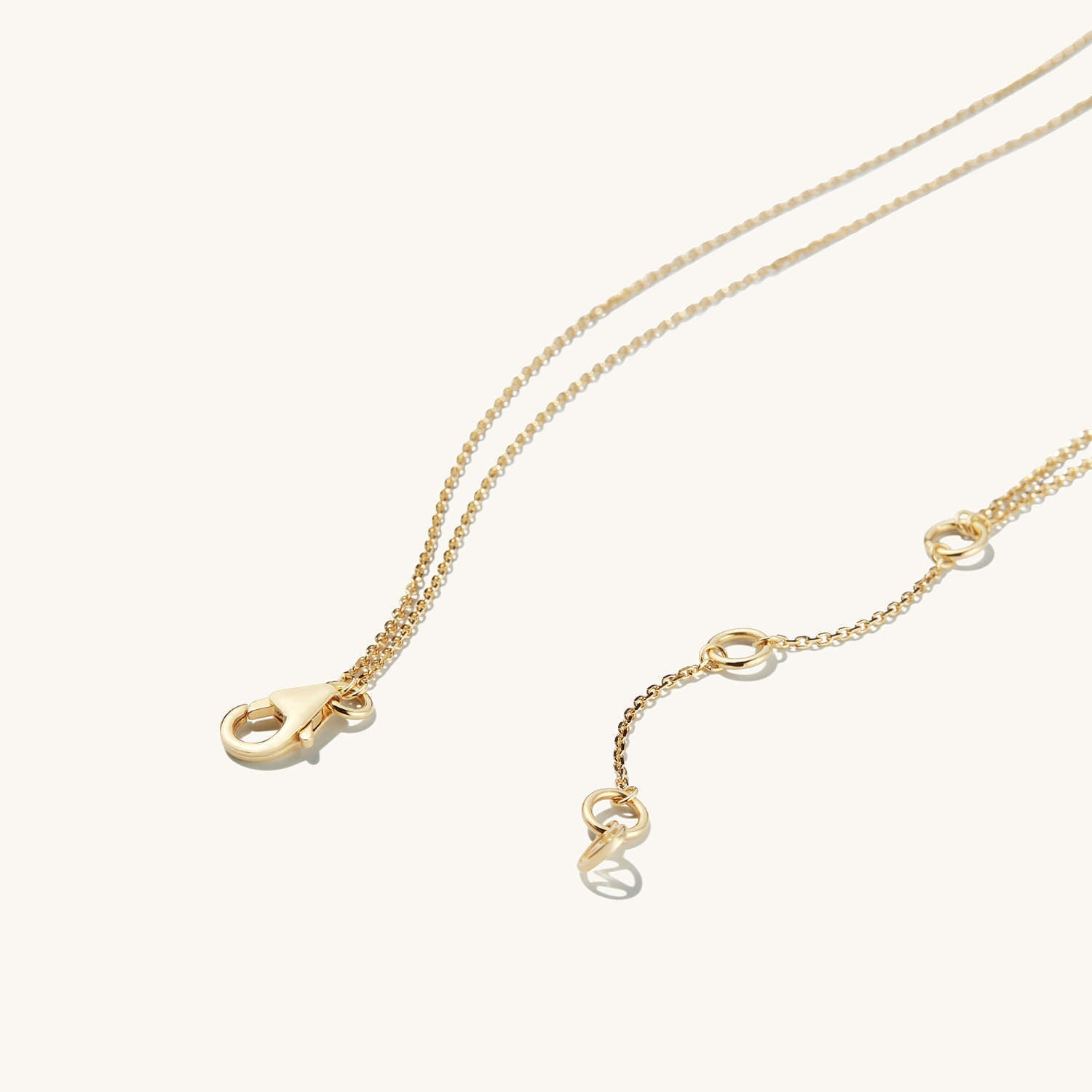 Wholesale Titanium Steel Double Layer Zircon Necklace Sea Blue Square Zircon Pendant Necklace