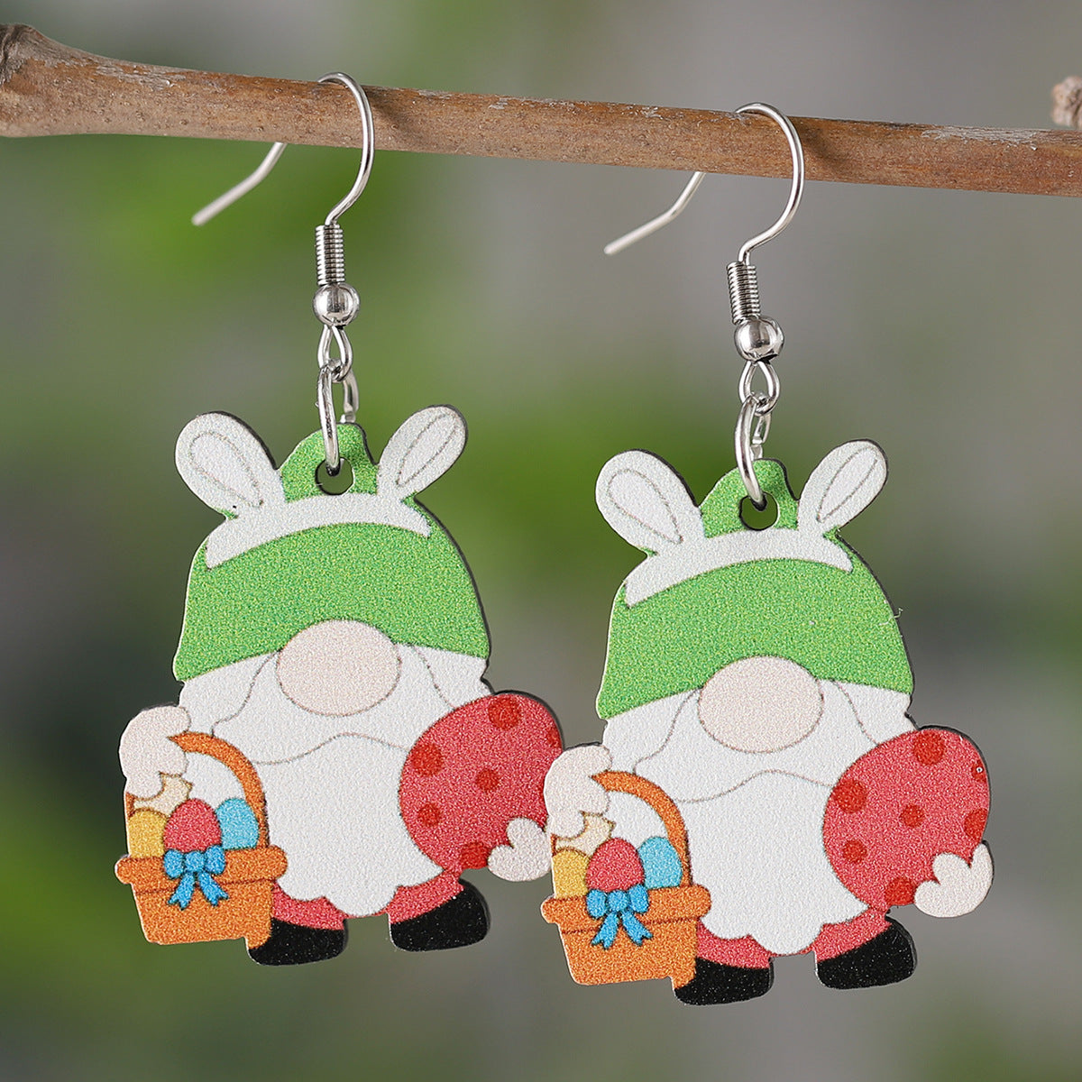 Wholesale  Easter football baseball rugby basketball egg rabbit dwarf pendant earrings