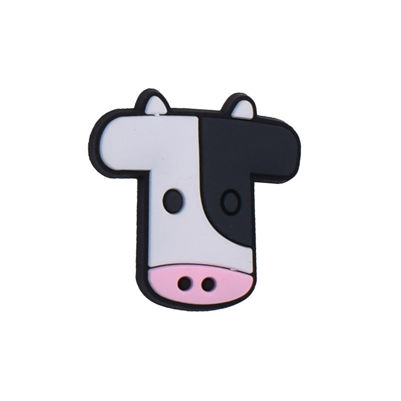 Wholesale Random 100pcs Animal Alphabet Series Shoes Accessories Shoes Charms