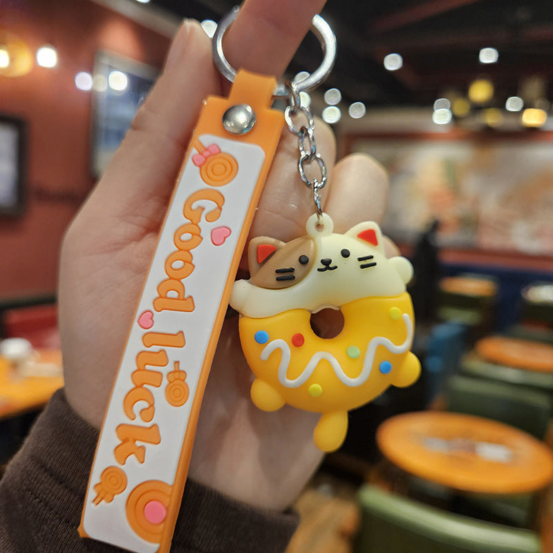 Wholesale Cartoon PVC Soft Keychains Cute Keychain ACC-KC-YiZhuo001