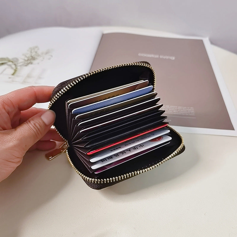 Wholesale Ethnic Retro Accordion Card Holder Mini Storage Card Wallet ACC-WT-Mengs007