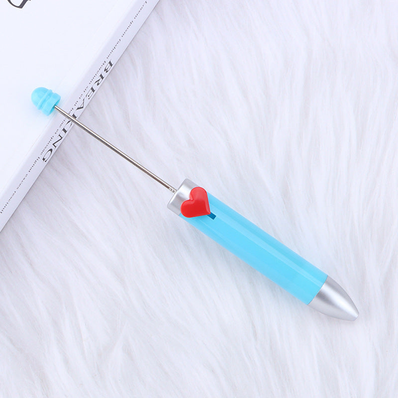 Wholesale 10pcs Beadable Pens Can Store Refills and Change Refills At Will DIY Beaded Pens ACC-PN-JinBN021