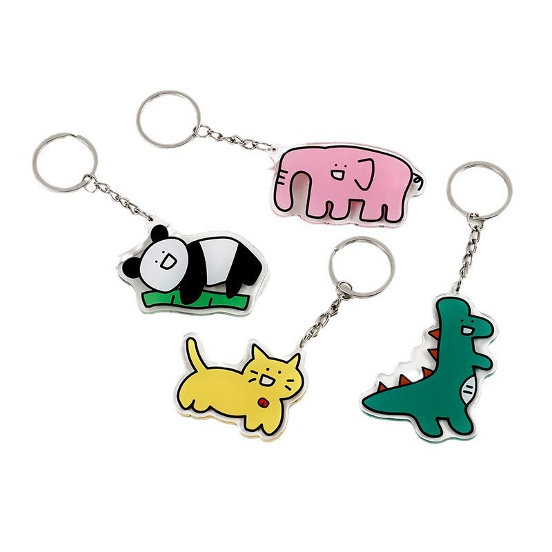 Wholesale  animal acrylic keychain