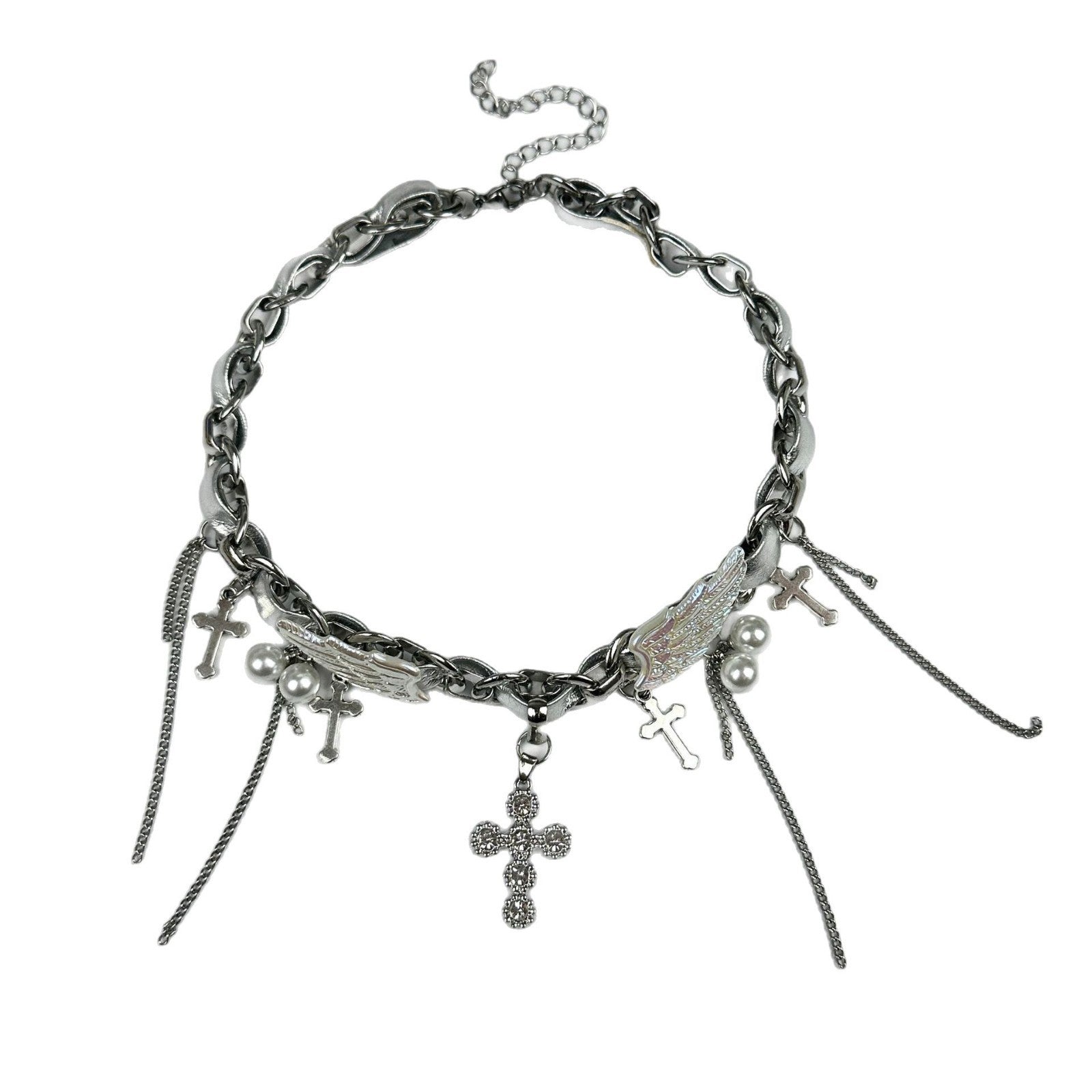 Wholesale Cross Wings Necklace Choker Necklaces