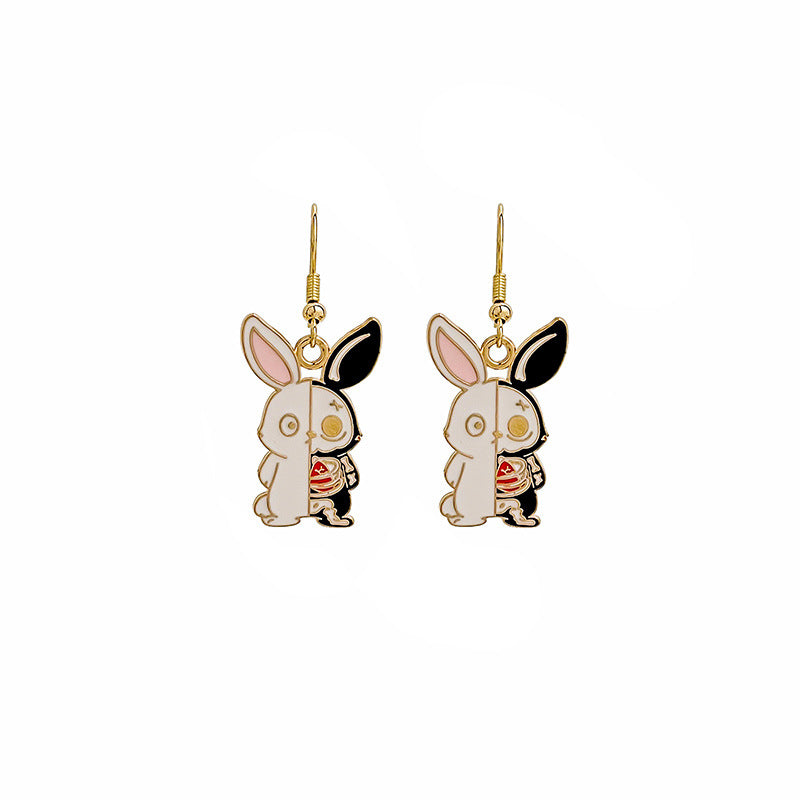 Wholesale  cartoon  earrings  funny personality animal earrings