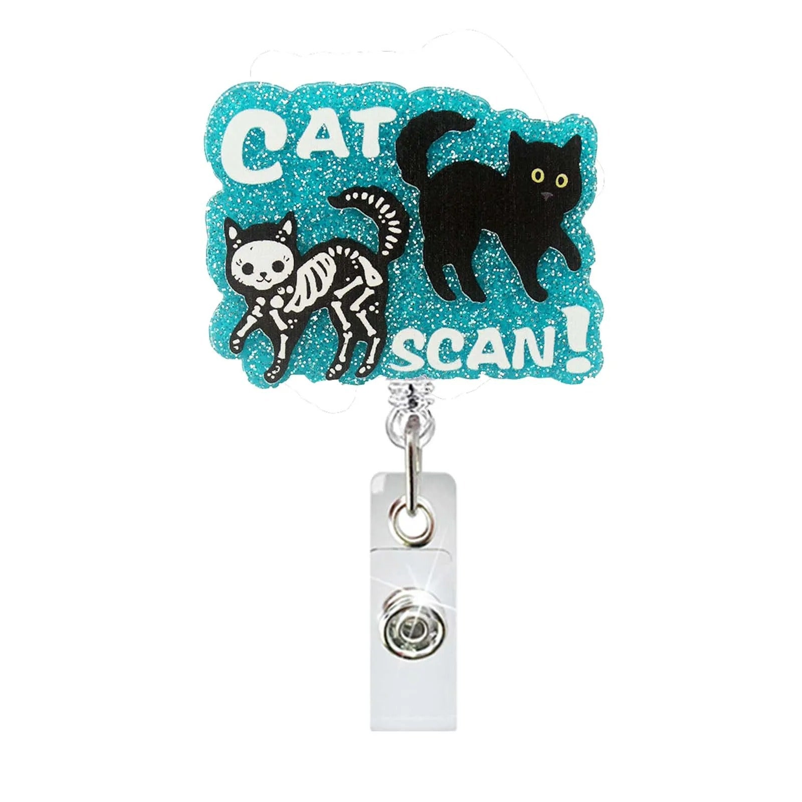 Wholesale Acrylic Fun Zoo Undersea Theme Badge Reel Keychain