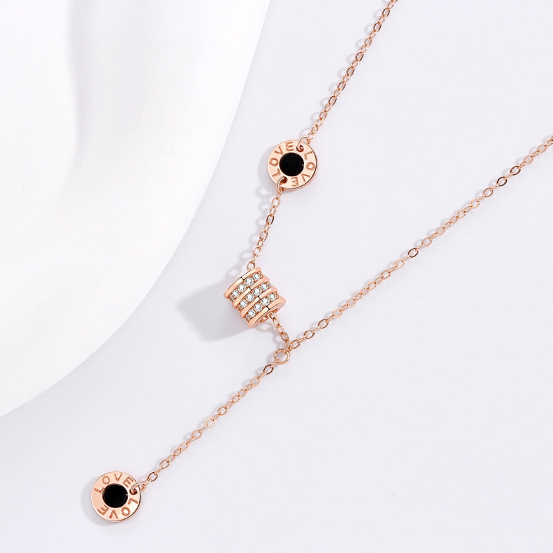 Wholesale Sterling Silver Love Waist Necklace ACC-NE-XJF002