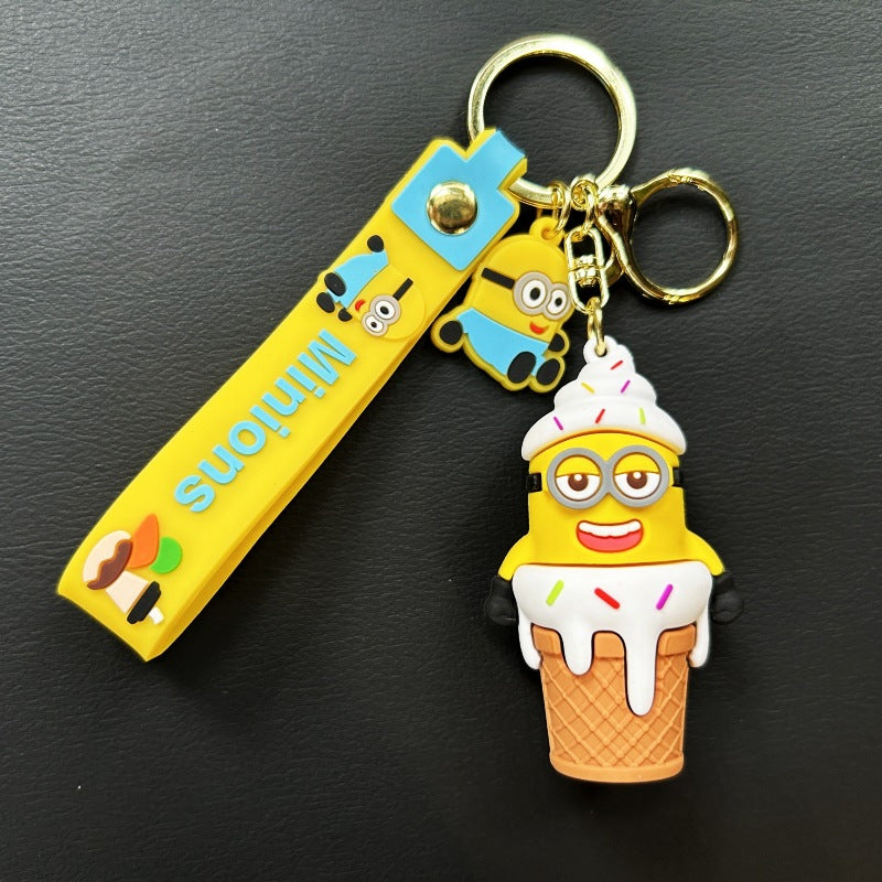 Wholesale Cartoon PVC Soft Glue Keychain ACCVIP-KC-WuY003