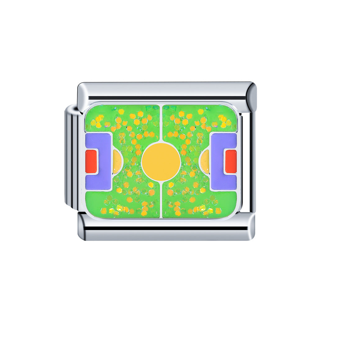 Wholesale 10pcs Italian Charm Bracelet 9mm DIY Splicing Removable Father's Day Stainless Steel Composable Bracelet