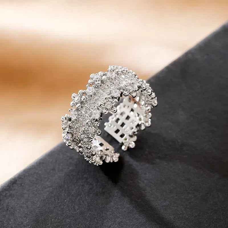 Wholesale Light Luxury Ring Lace Lace Ring