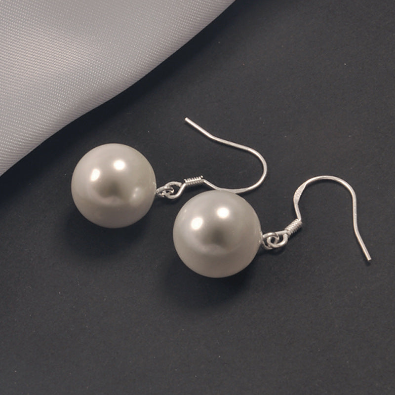 Wholesale 925 Silver Needle Pearl Earrings ACC-ES-HaoWen010