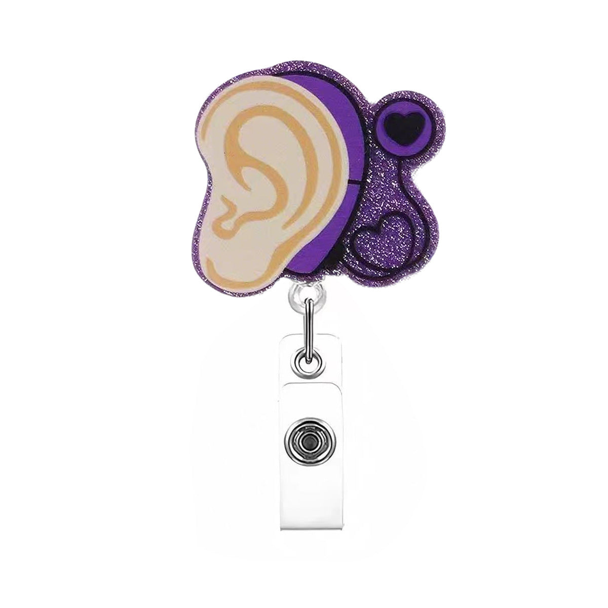 Wholesale  hospital nurse DIY jewelry acrylic Badge Reels