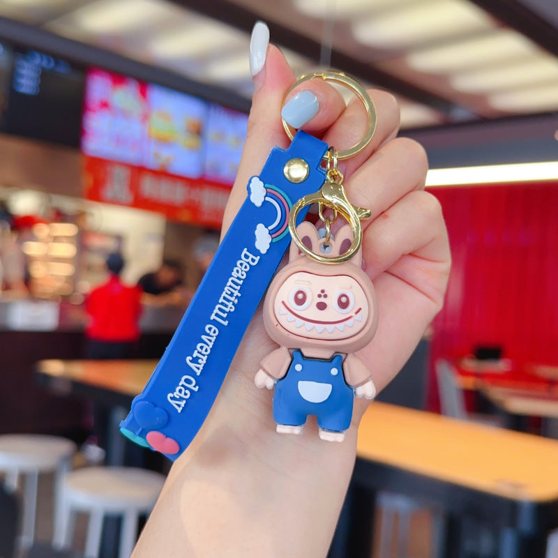 Wholesale Cute cartoon silicone keychain