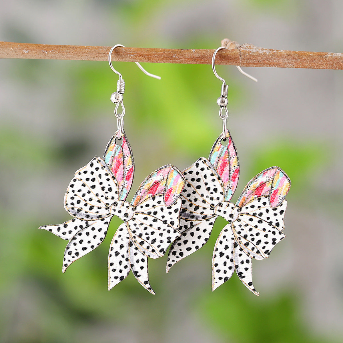 Wholesale Easter Bow Cross Rabbit Hen Pendant Earrings