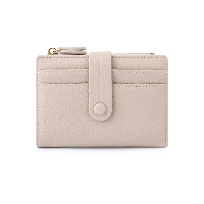 Wholesale Multi-card Slot Short Lychee Pattern Clutch Wallet ACC-WT-Tailian005