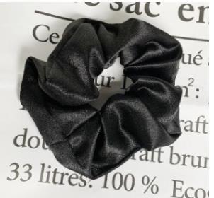 Wholesale satin dot large hair tie