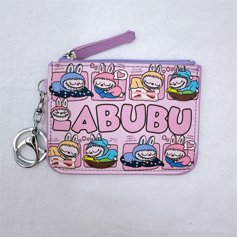 Wholesale Cute cartoon coin purse keychain