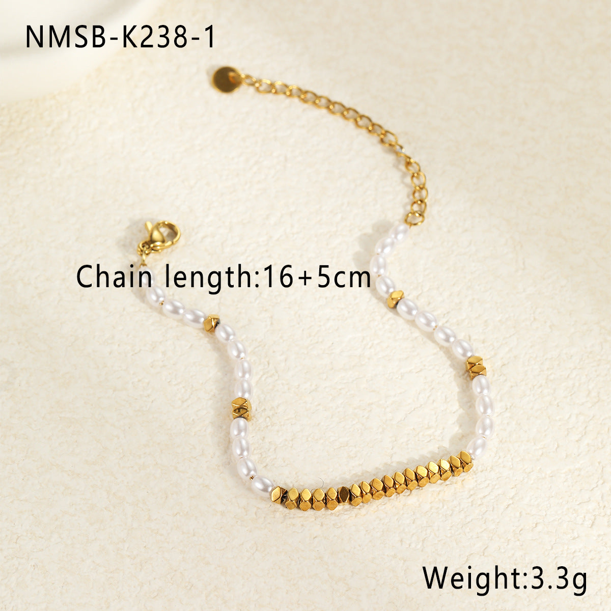 Wholesale  Pearl Stainless Steel Bracelet  Jewelry