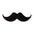 Wholesale 20pcs Cartoon Mustache Focal Beads DIY Bead Accessories