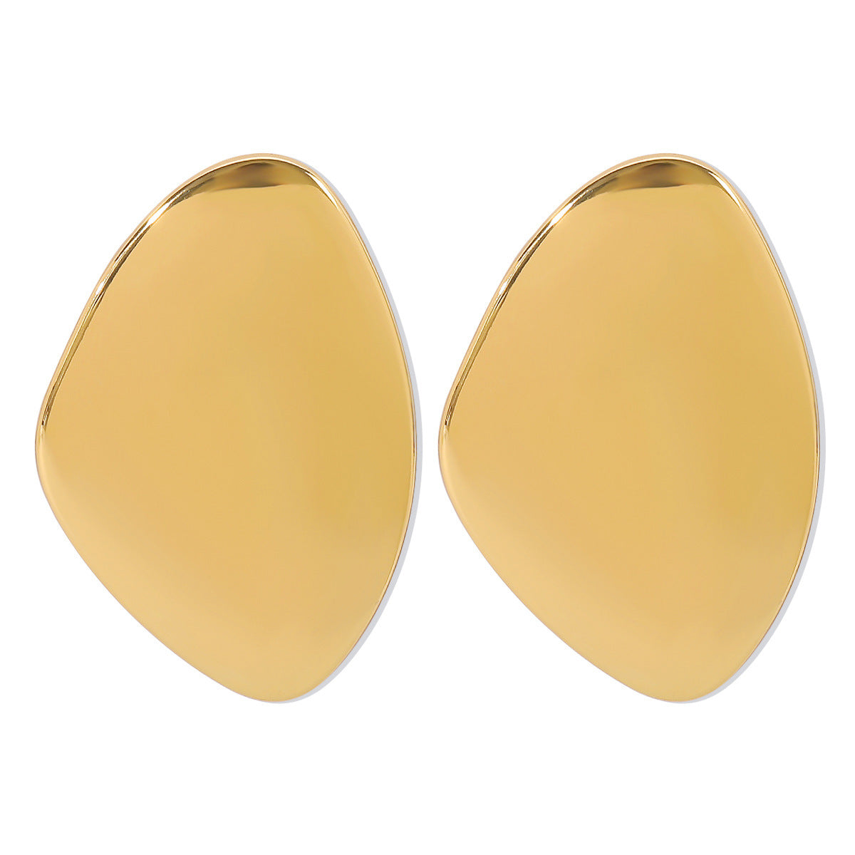 Wholesale Punk Pebbled Glossy Earrings