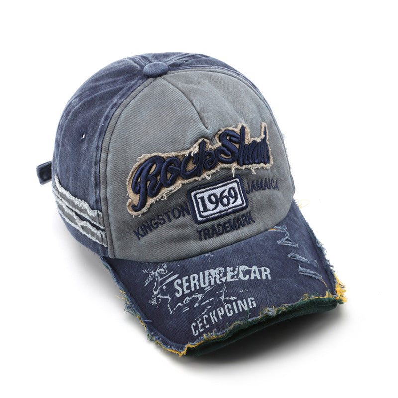 Wholesale  wash cloth fashion old 1969 baseball cap