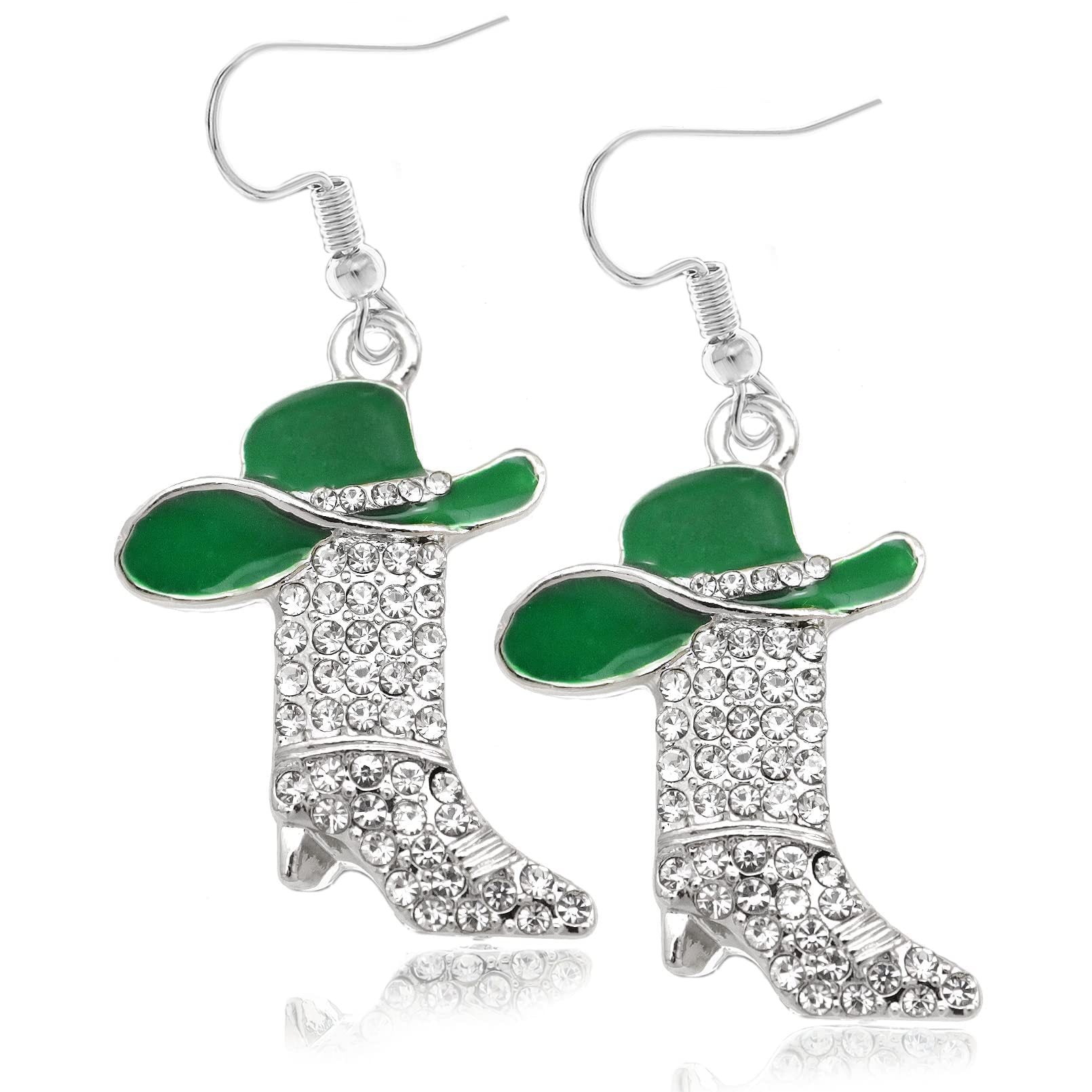 Wholesale Diamond Boot Earrings