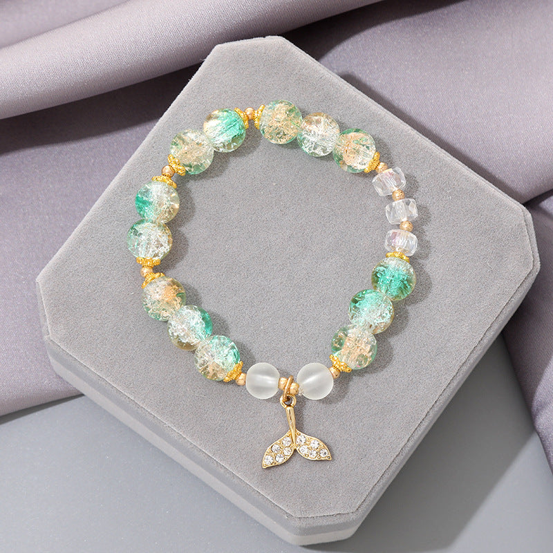 Wholesale Simple Crystal Burst Ice Crack Bead Bracelet ACC-BT-YiL009