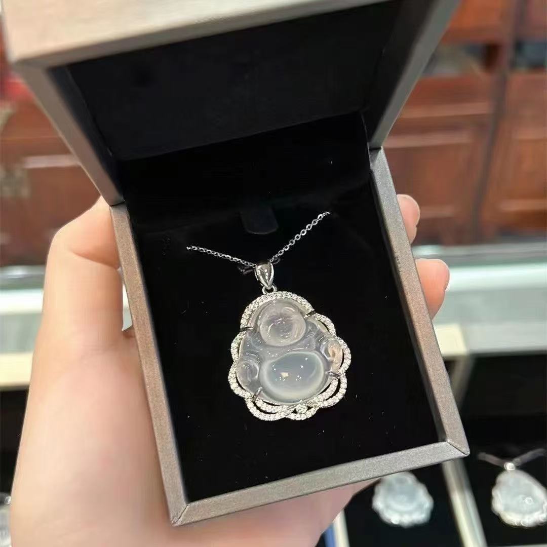 Wholesale Tourmaline  Necklace  Light Luxury Clavicle Chain