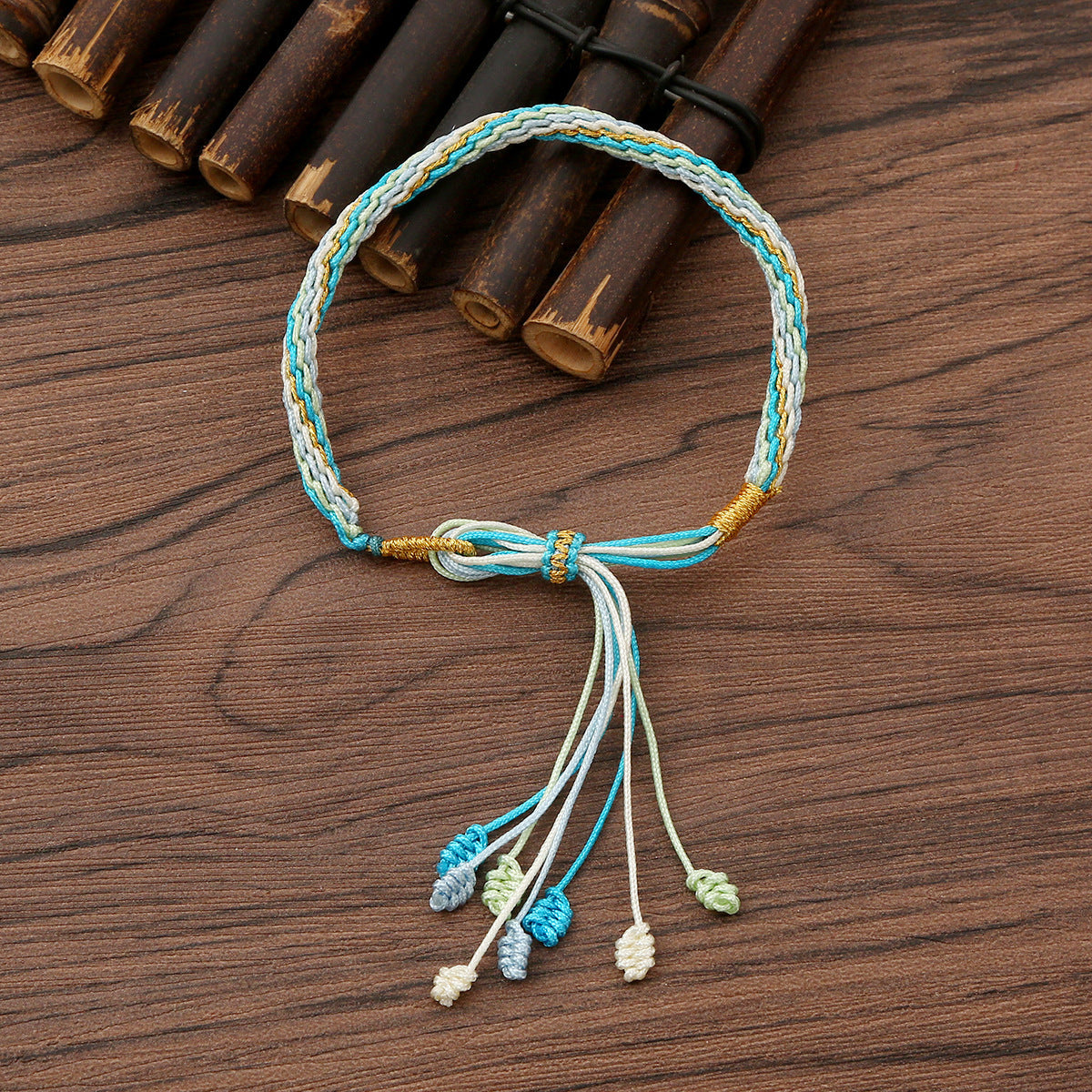 Wholesale reincarnation colorful rope hand-woven bracelet