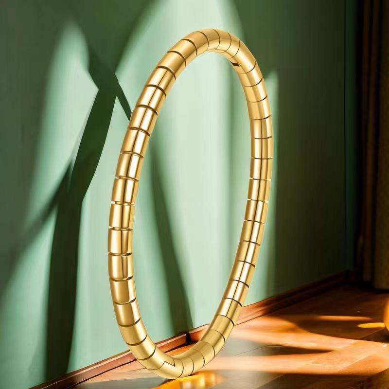 Wholesale Starry Sky Diamond Titanium Steel Bracelet ACC-BT-Ruih005