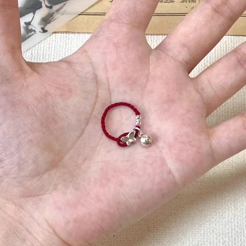 Wholesale  light green Butterfly Shining Opening Ring