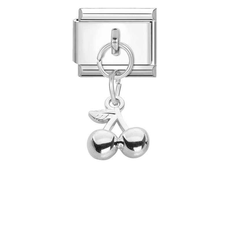 Wholesale 9mm Italian Charm Starter Bracelets DIY Pendant Style Stainless Steel Composable Bracelet