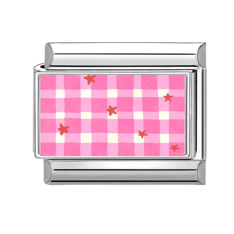 Wholesale 9mm Italian Charm Starter Bracelets DIY Flower Series Stainless Steel Composable Bracelet