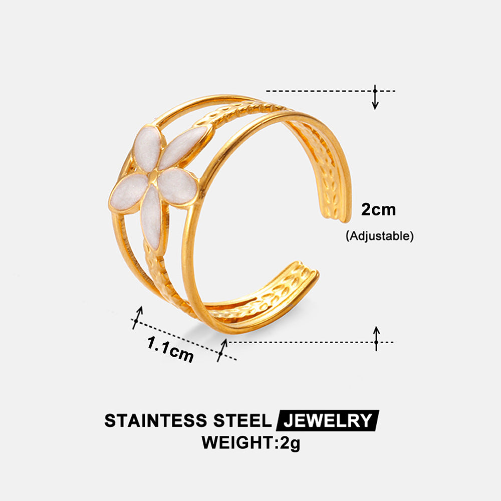 Wholesale Stainless steel open ring