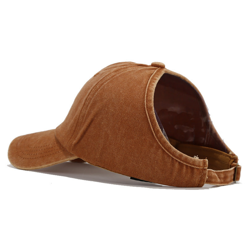 Wholesale  ponytail cap summer breathable sun protection baseball cap