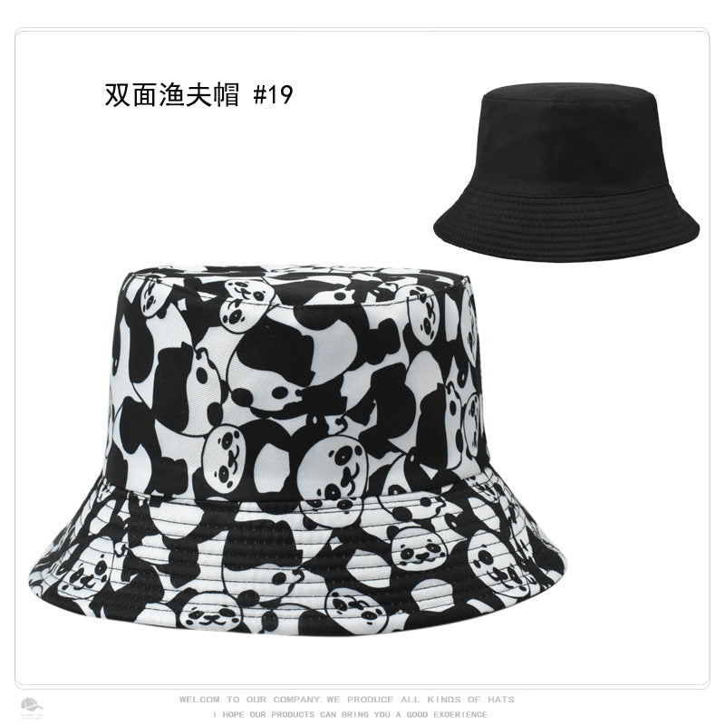 Wholesale Vintage Printed Polyster Bucket Hat ACC-HT-XuP009