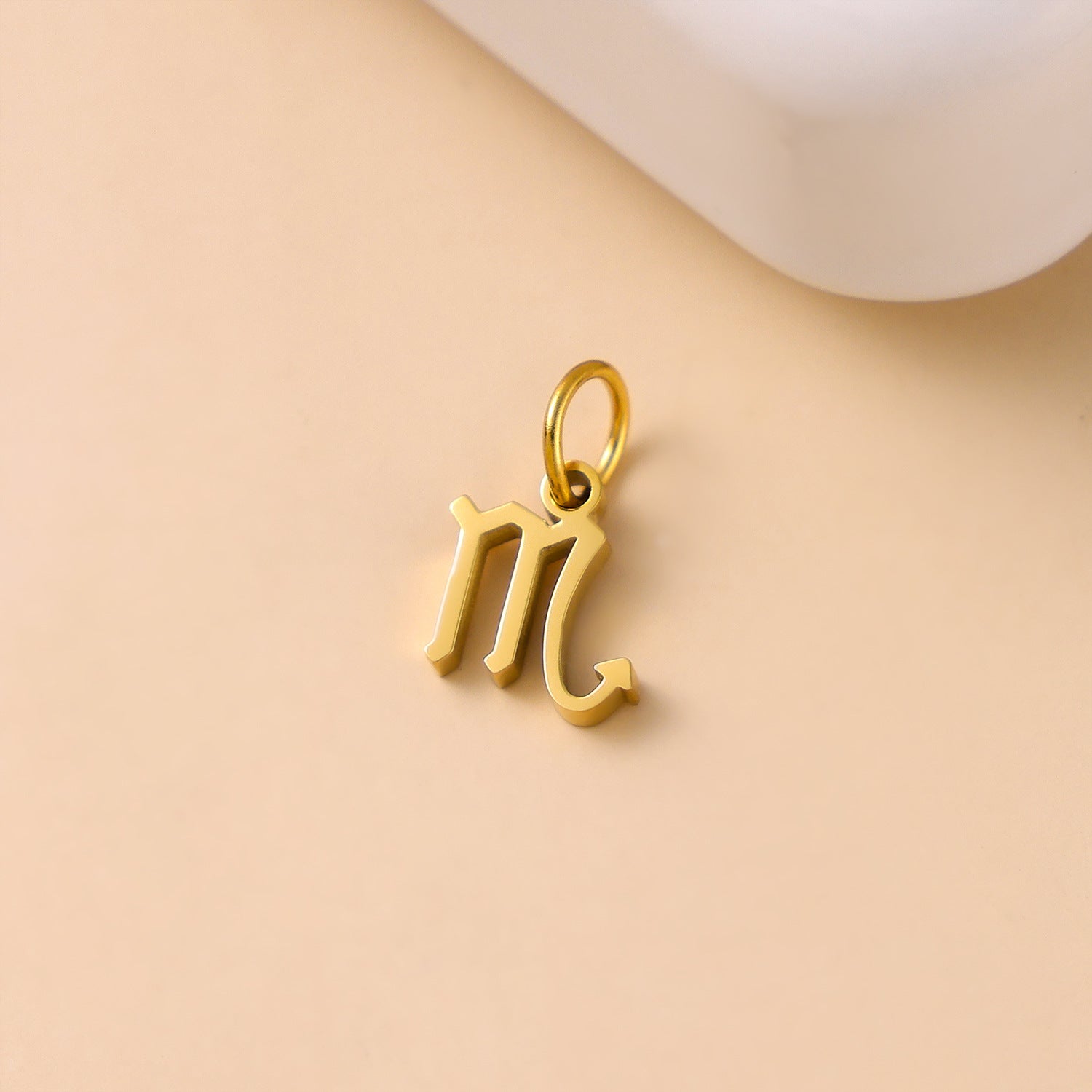 Wholesale Twelve Zodiac Stainless Steel DIY Pendant