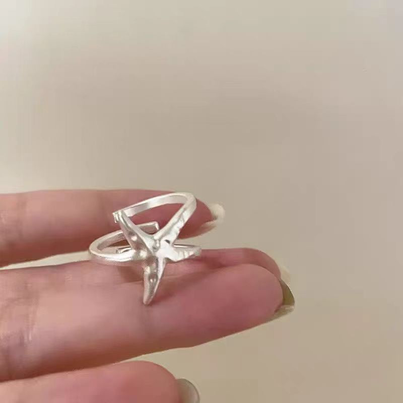 Wholesale Fairy Tale Wedding Ring Set - Adjustable Copper Couple Rings,  Unisex Electroplated,  Jewelry Accessory for Boutique Resale