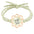 Wholesale mother's day jewelry hair rope bracelet dual-purpose alloy Mom