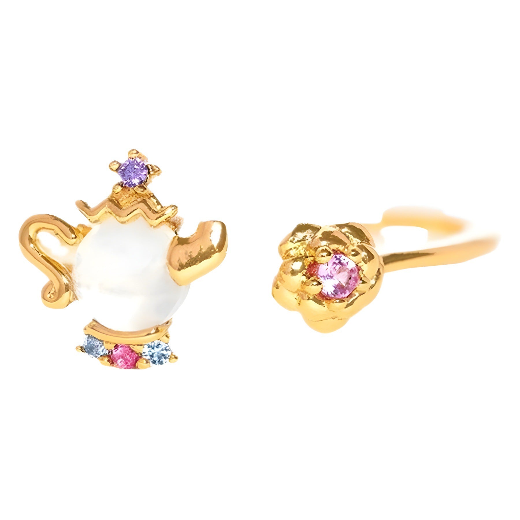 Großhandel farbenfrohe Zirkonring