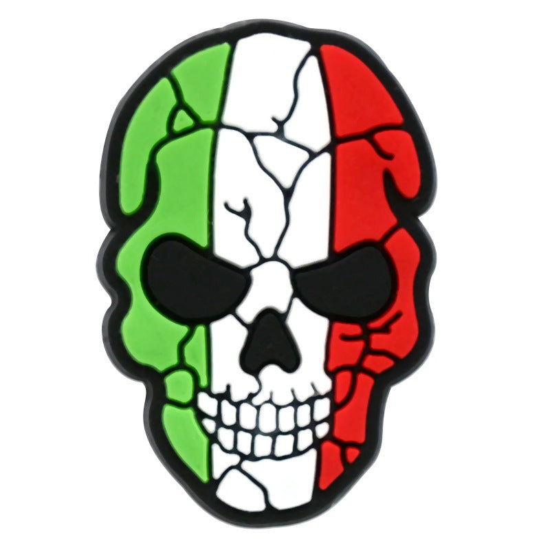 Wholesale Random 100pcs Horror Face Series Shoes Accessories Shoes Charms