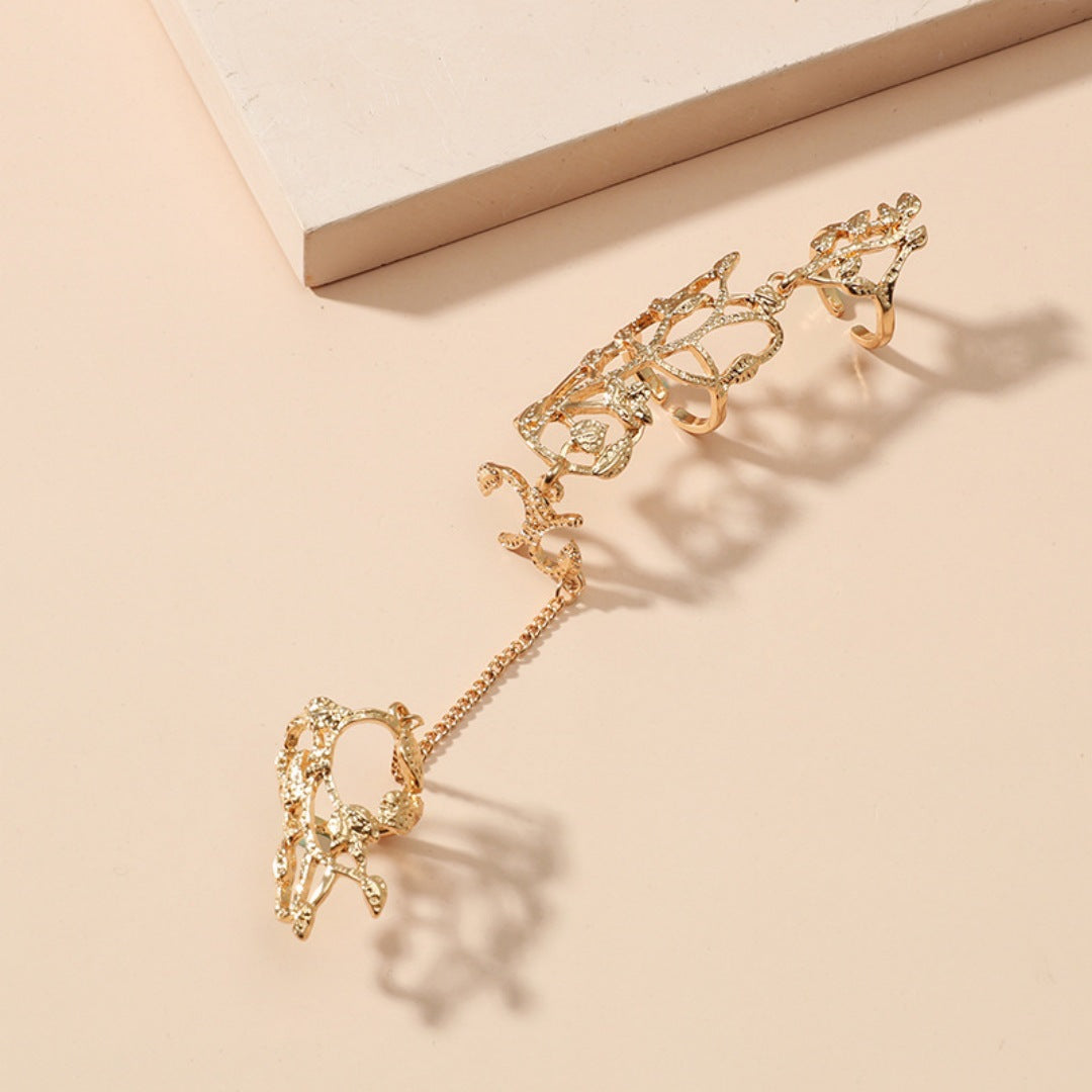 Wholesale  retro style two-finger ring