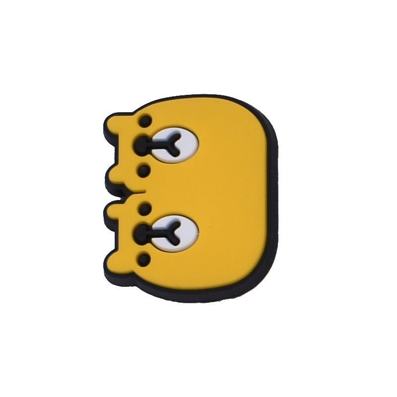 Wholesale Random 100pcs Animal Alphabet Series Shoes Accessories Shoes Charms