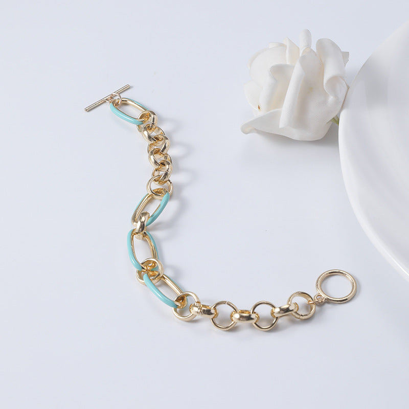 Wholesale All-Match Thick Chain Bracelet