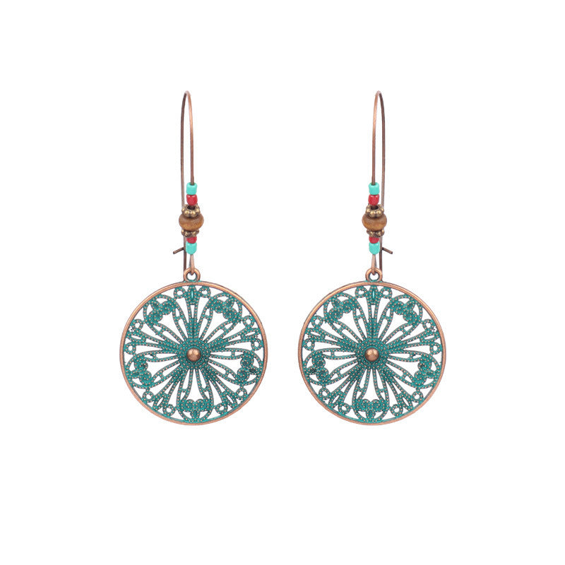 Wholesale Bohemian Turquoise Earrings for Party Wear Fashion Accessory