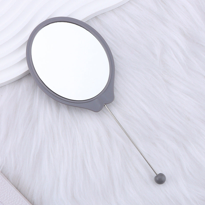 Wholesale DIY Beadable Oval Handheld Mirror,  Portable High-Definition Mirror Handheld Makeup Mirror
