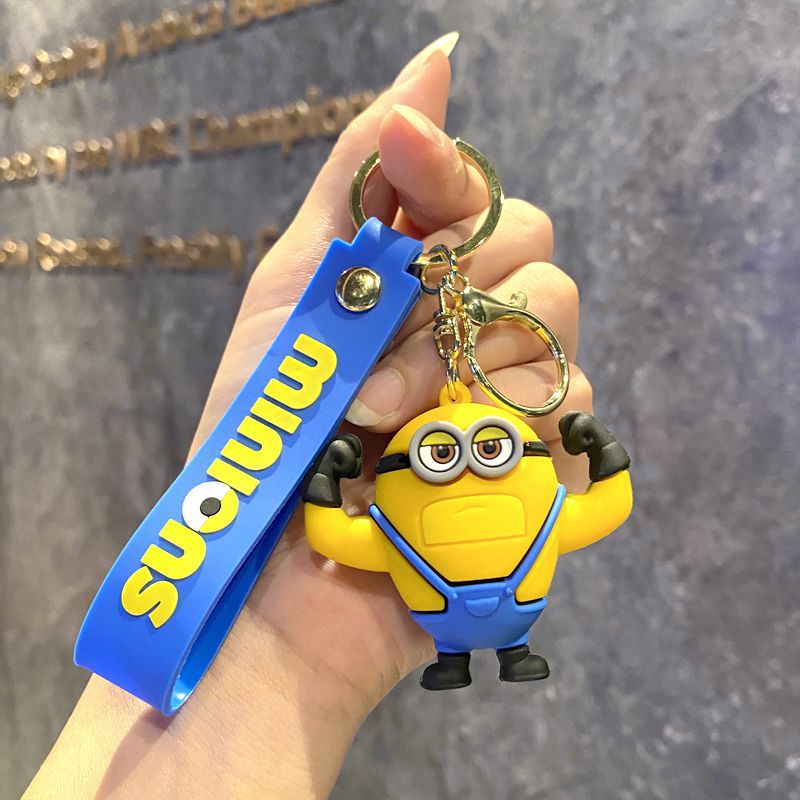 Wholesale Cartoon PVC Soft Glue Keychain ACC-KC-XinShu018
