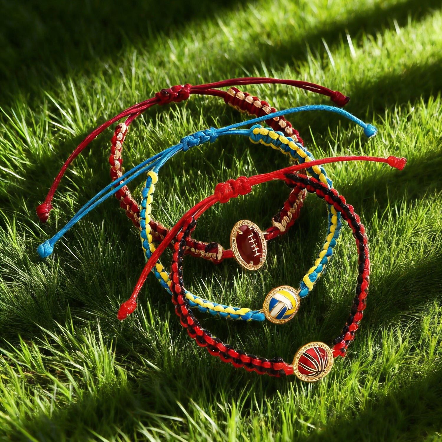 Wholesale Hand-woven ball sports bracelet