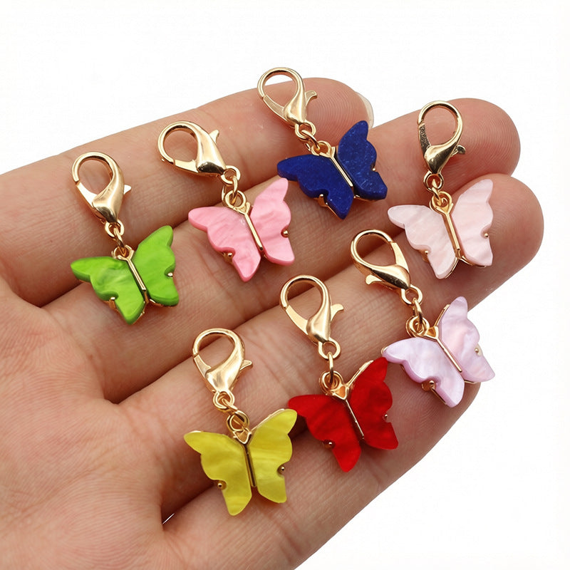 Wholesale Butterfly Alloy Pendant DIY Jewelry Accessory Craft Supply for Gift and Boutique Resale