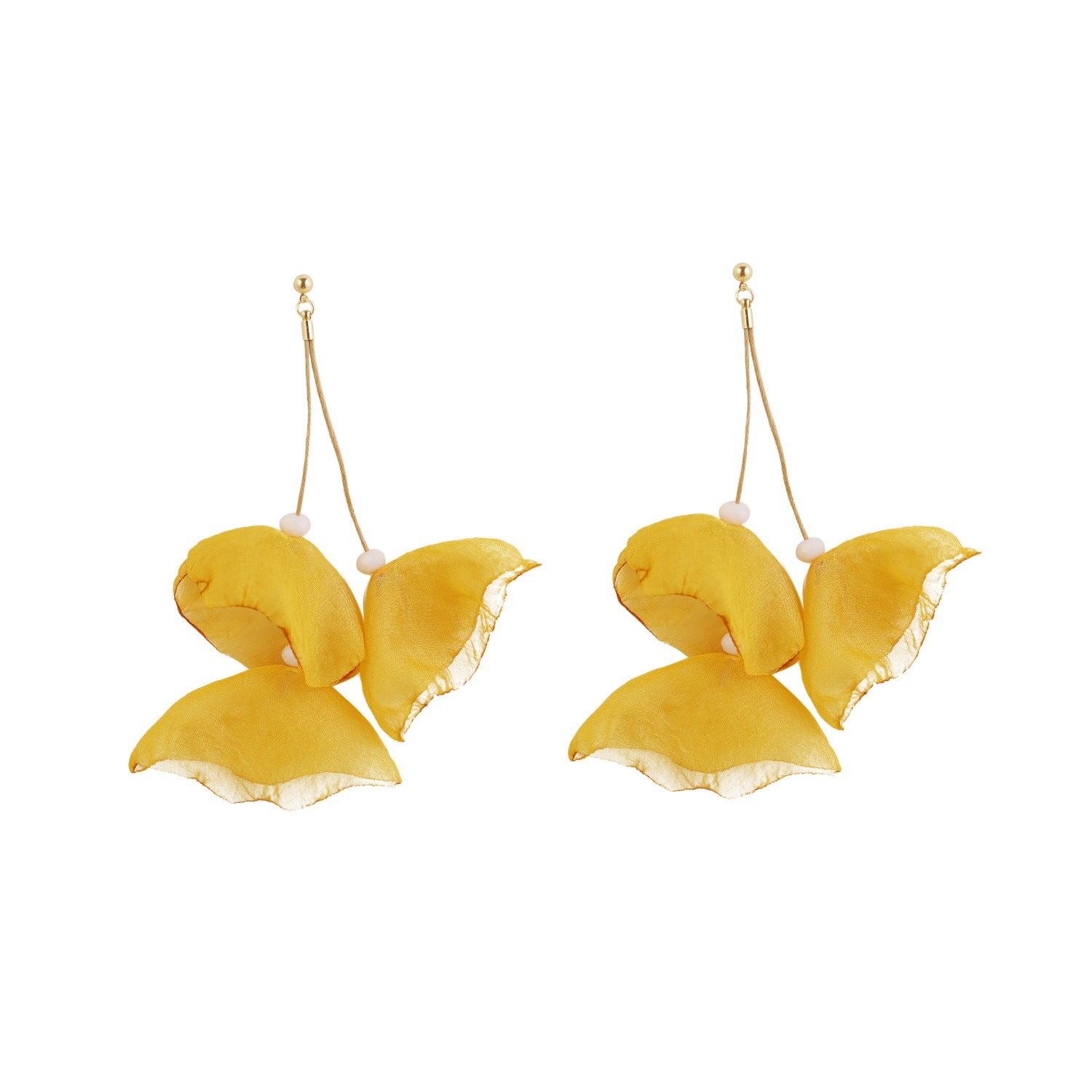 Wholesale Flower Tassel Earrings Personalized Earrings Flower Tassel Earrings
